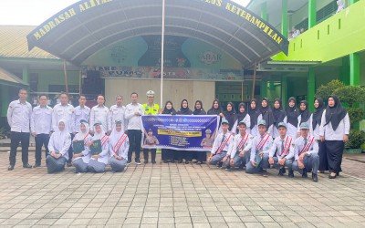 Bukan Razia, Ini Alasan Kanit Kamsel Polres Sinjai Tiba-tiba Datangi MAN 1 Sinjai