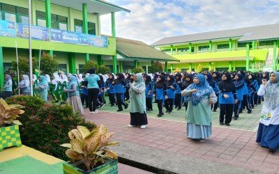 MAN 1 Sinjai Kampanyekan Hidup Bugar di Program Rabu Sehat