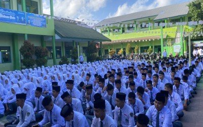 Gemakan Selawat Kebangsaan, MAN 1 Sinjai Gelar Pembacaan Kitab Dalail al-Khairat