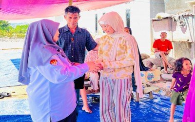 Keluarga Besar MAN 1 Sinjai Salurkan Donasi untuk Korban Kebakaran di Tappe’e