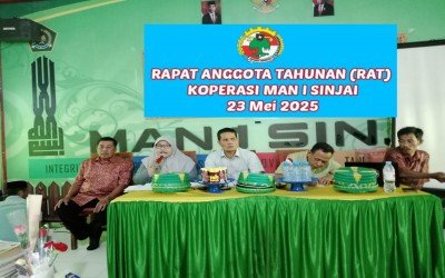 Koperasi MAN 1 Sinjai Gelar RAT, Inilah Pengurus Terpilih
