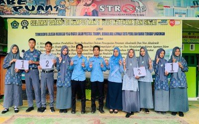 Pesta Demokrasi Dimulai: OSIM dan MPK MAN 1 Sinjai Gelar Pencabutan Nomor Urut