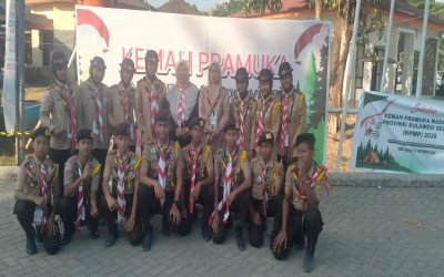 Aksi Memukau Pramuka MAN 1 Sinjai Curi Perhatian di Ajang Lomba Yel-Yel KPMP 2026